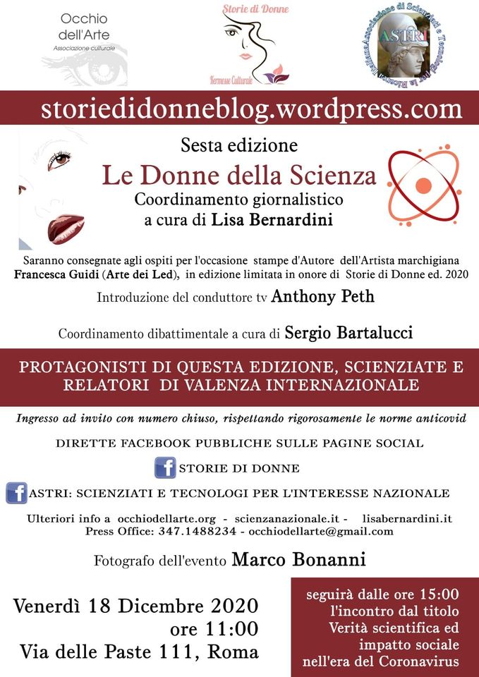 le donne della scienza - sesta edizione