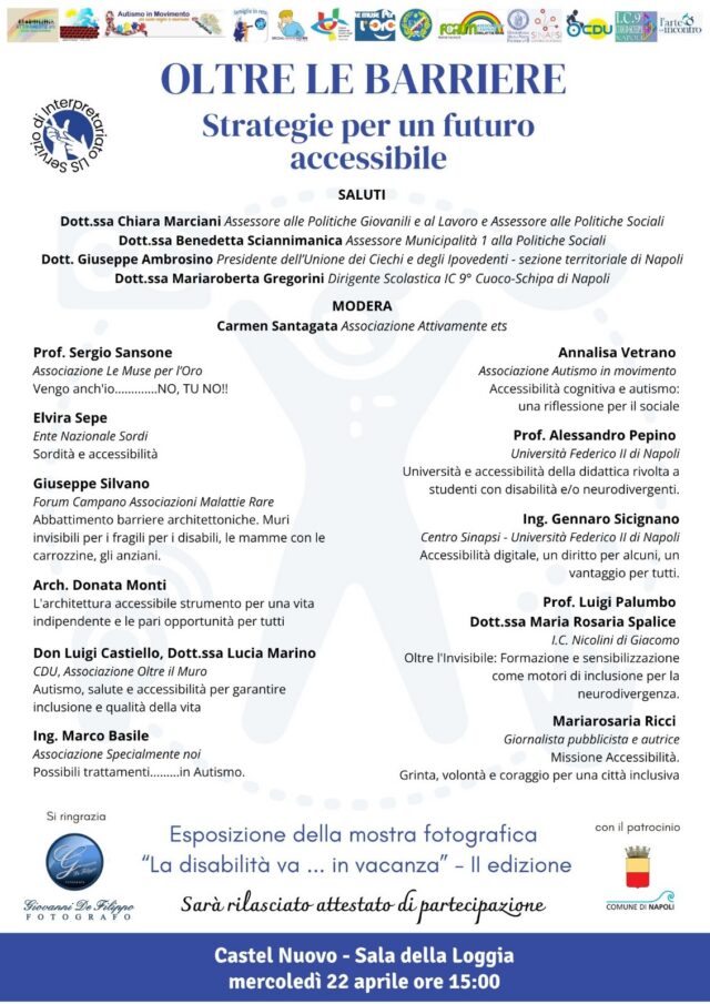 Oltre le barriere - Consulpress - Monica Macchioni
